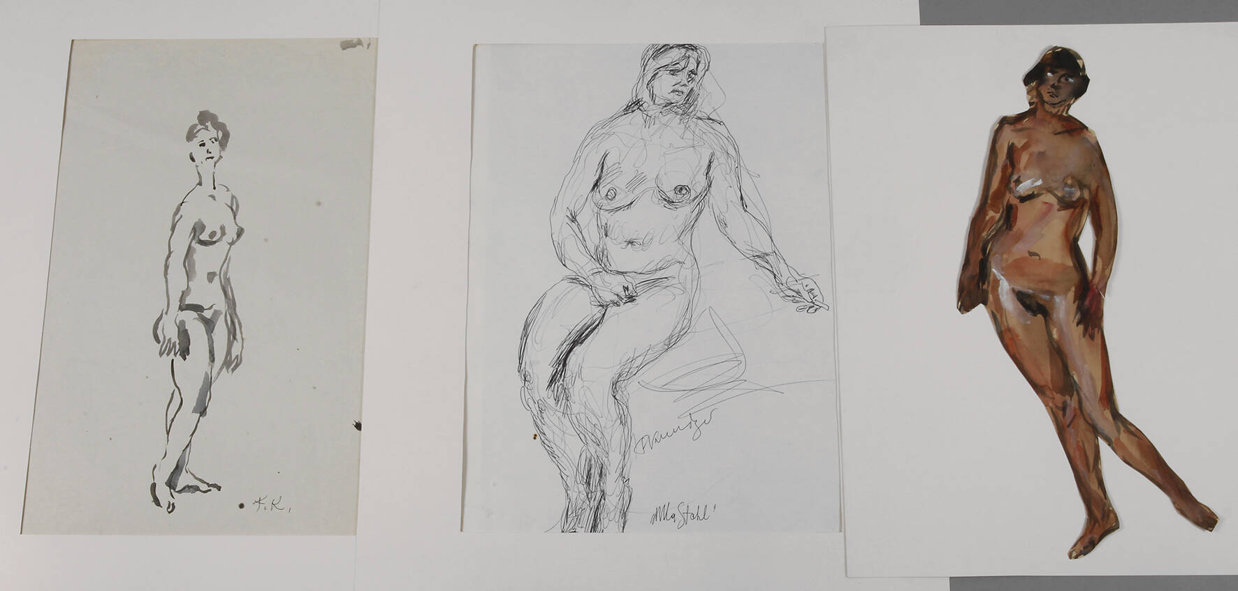 Friedrich Kunitzer, Konvolut Aktstudien