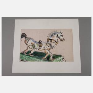 Friedrich Kunitzer, Paar Karnevalsentwürfe