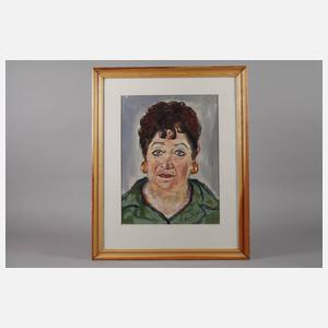 Friedrich Kunitzer, Damenportrait