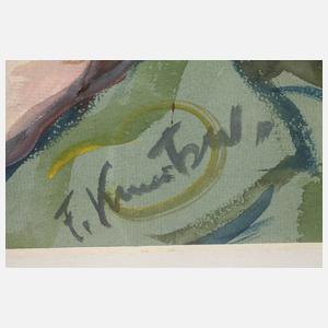 Friedrich Kunitzer, Damenportrait