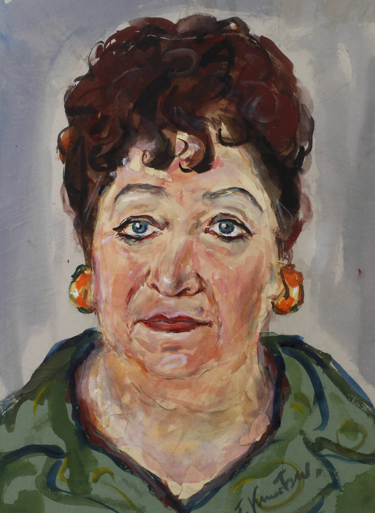 Friedrich Kunitzer, Damenportrait