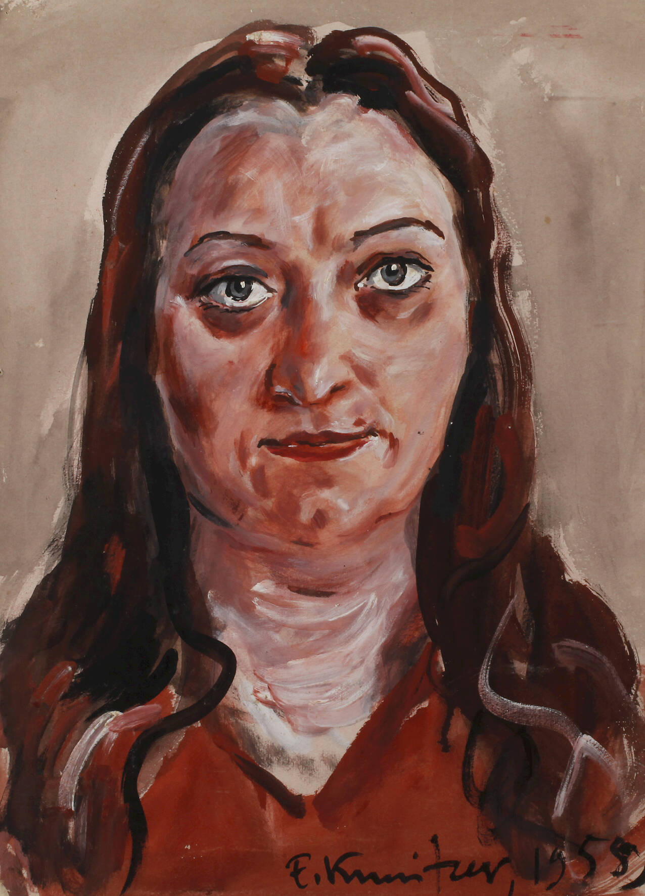 Friedrich Kunitzer, Frauenportrait