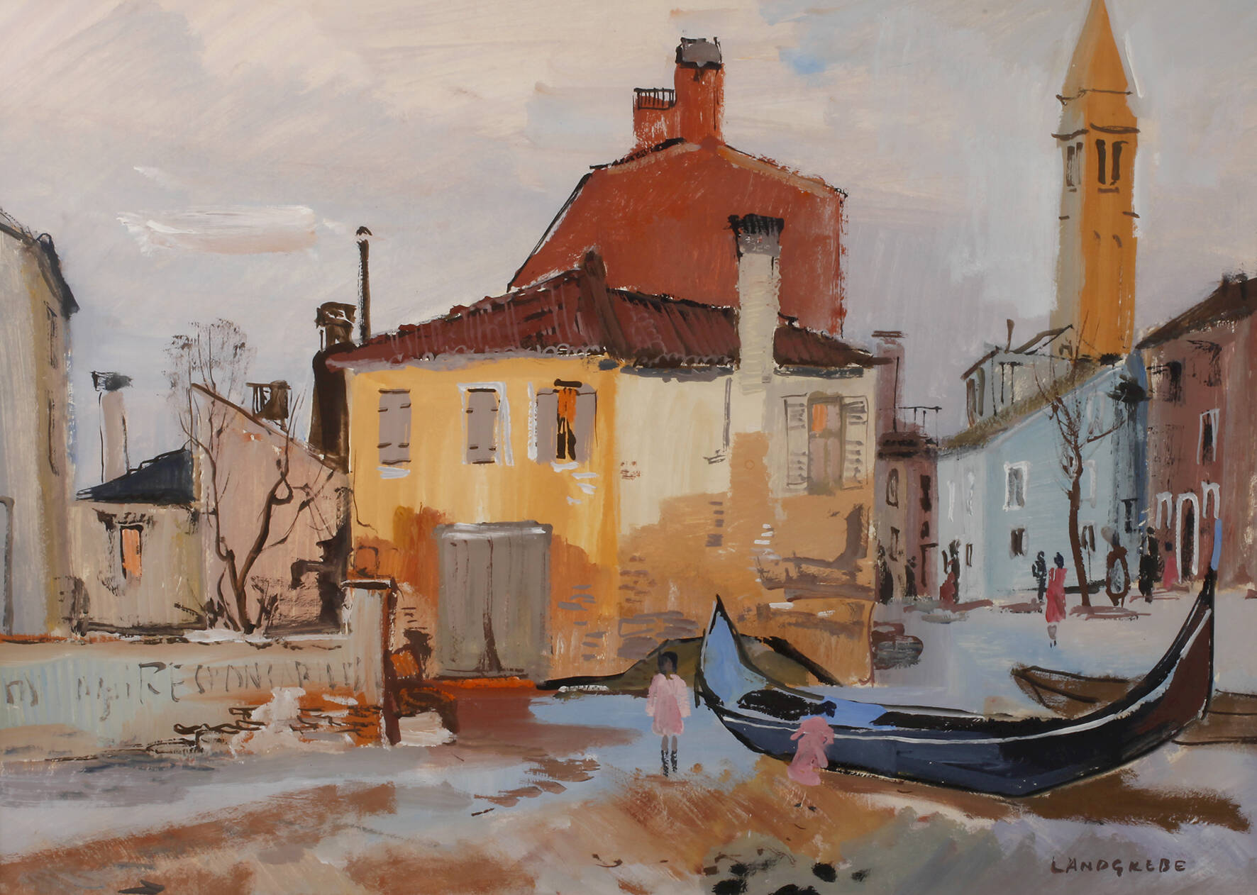 Heinrich Landgrebe, Südliche Stadtszene