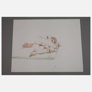 Hetty Liebelt, Liegender Damenakt