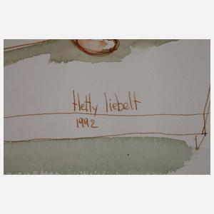 Hetty Liebelt, Liegender Damenakt