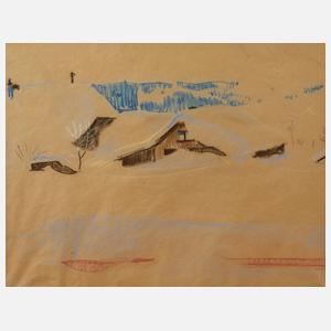 L. Melzer, Winterlandschaft