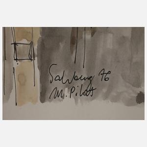 Marie Pilat, Ansicht des Salzburger Rathausturms