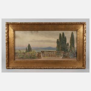 Ettore Roesler Franz, Bei Rom