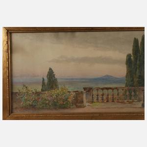 Ettore Roesler Franz, Bei Rom