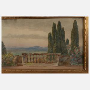 Ettore Roesler Franz, Bei Rom