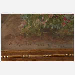 Ettore Roesler Franz, Bei Rom