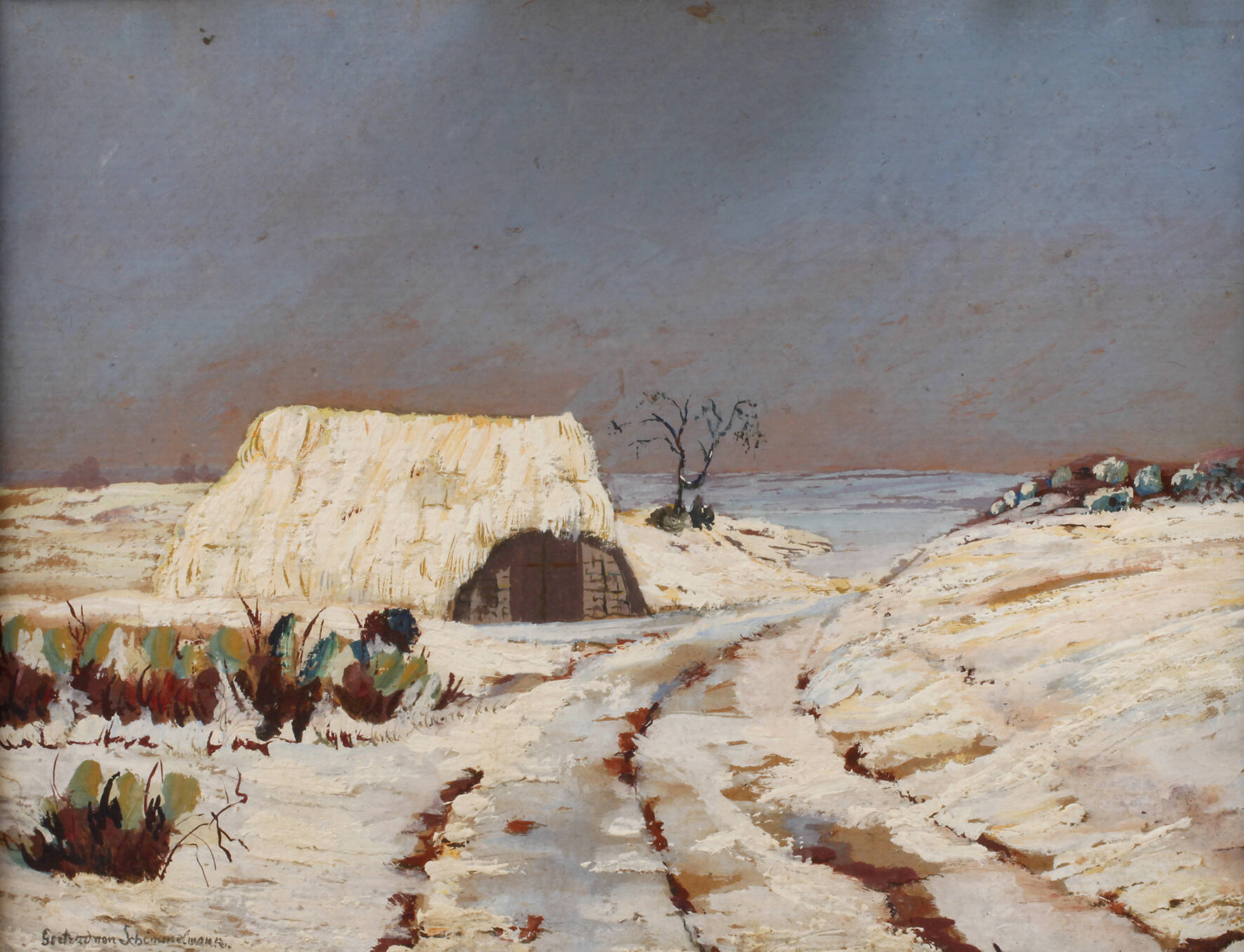 Gertrud von Schimmelmann, Winterabend