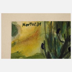 Martel Schwichtenberg, Haus unter Bäumen