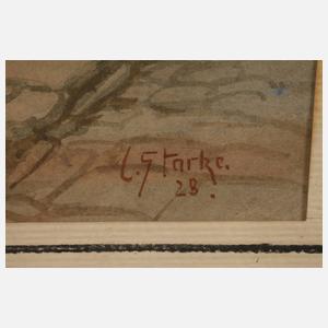 L. Starke, "Der Zirkus kommt."