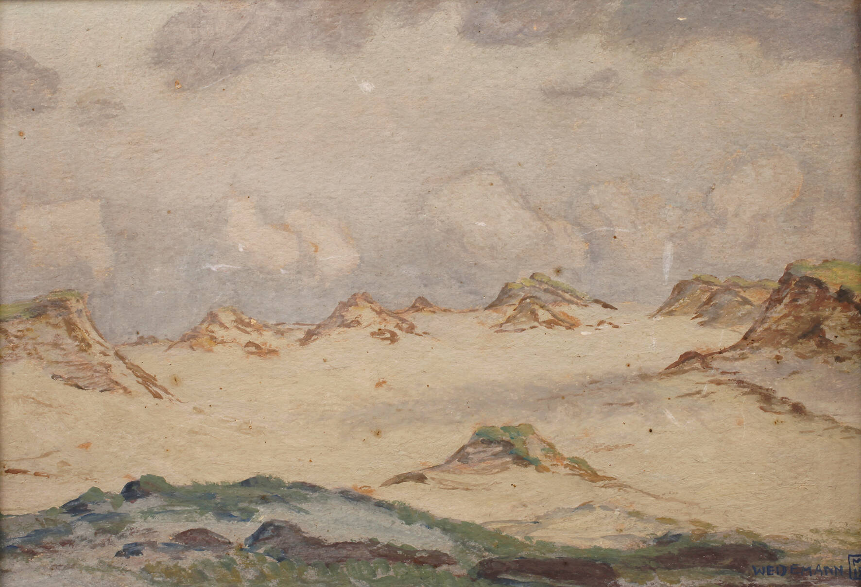 Magnus Weidemann, In den Dünen