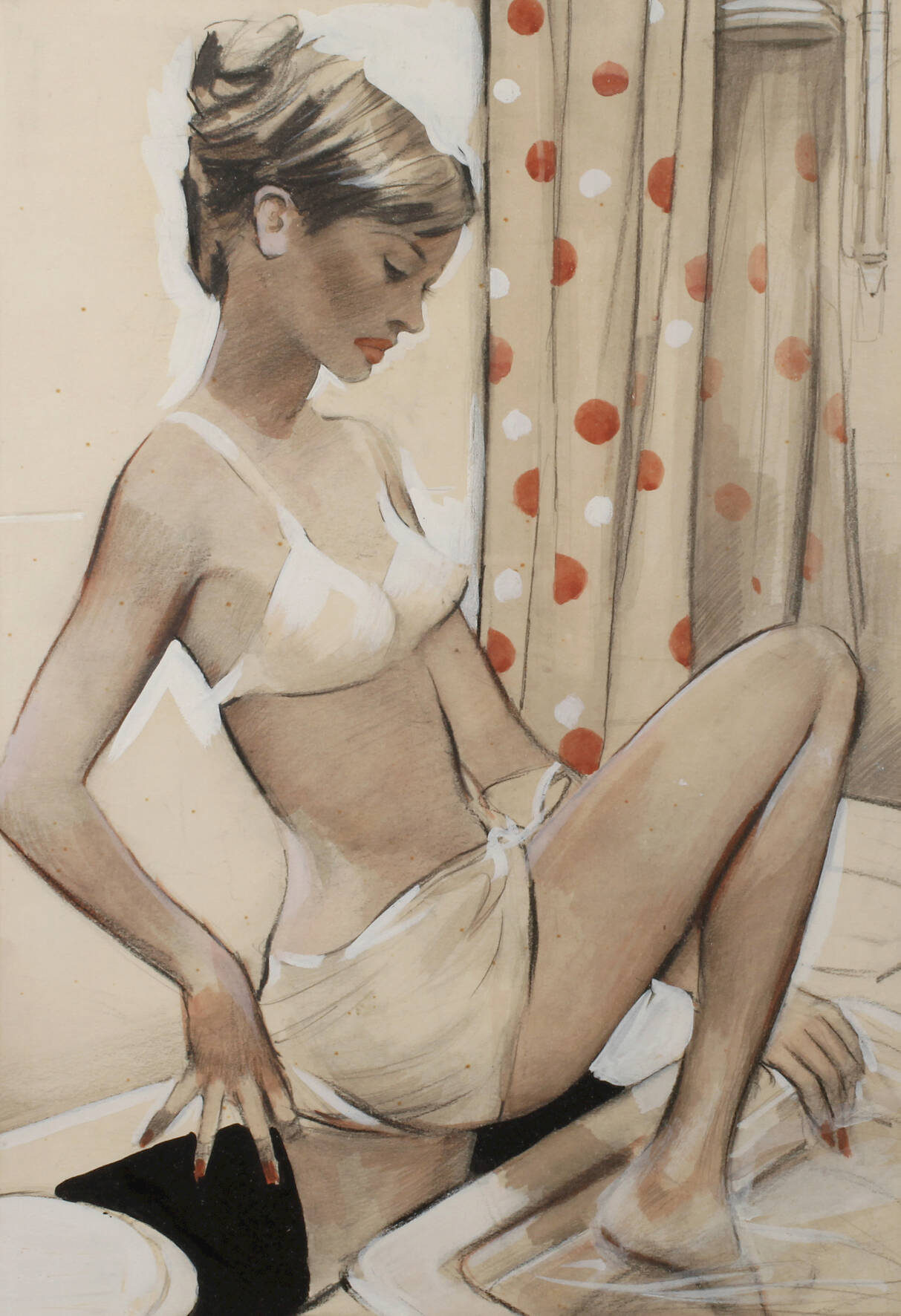 Pin-Up-Girl 1960er Jahre