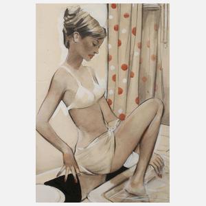 Pin-Up-Girl 1960er Jahre