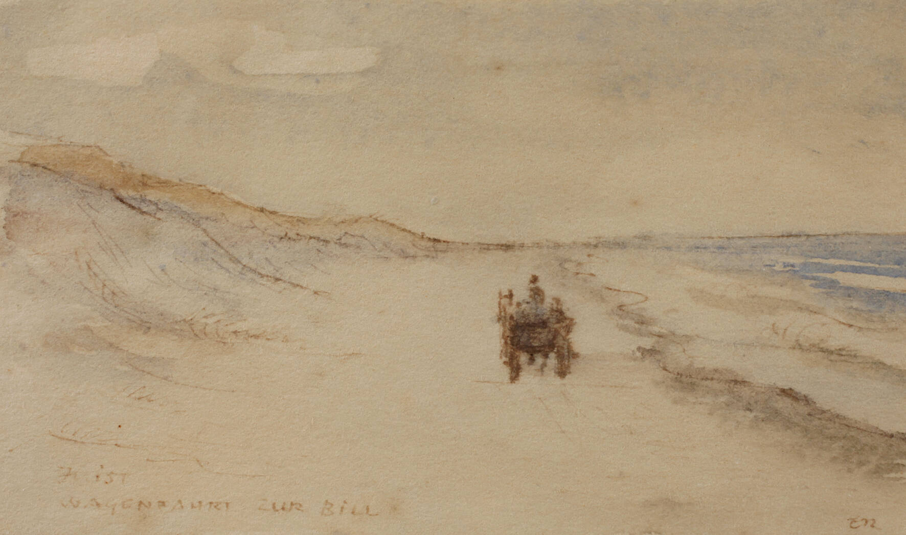 "Wagenfahrt zur Bill"