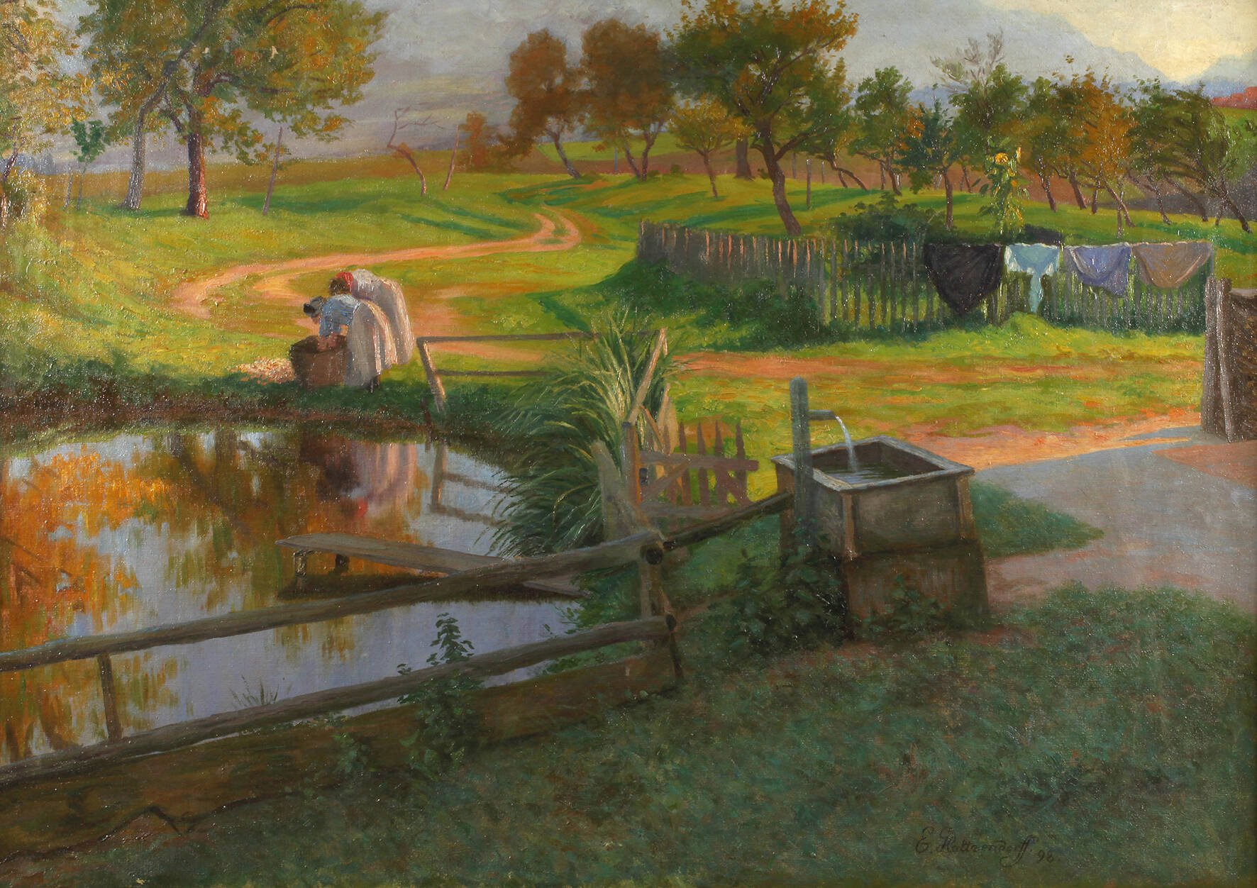 Egon Graf von Holtzendorff, "Abendsonne"