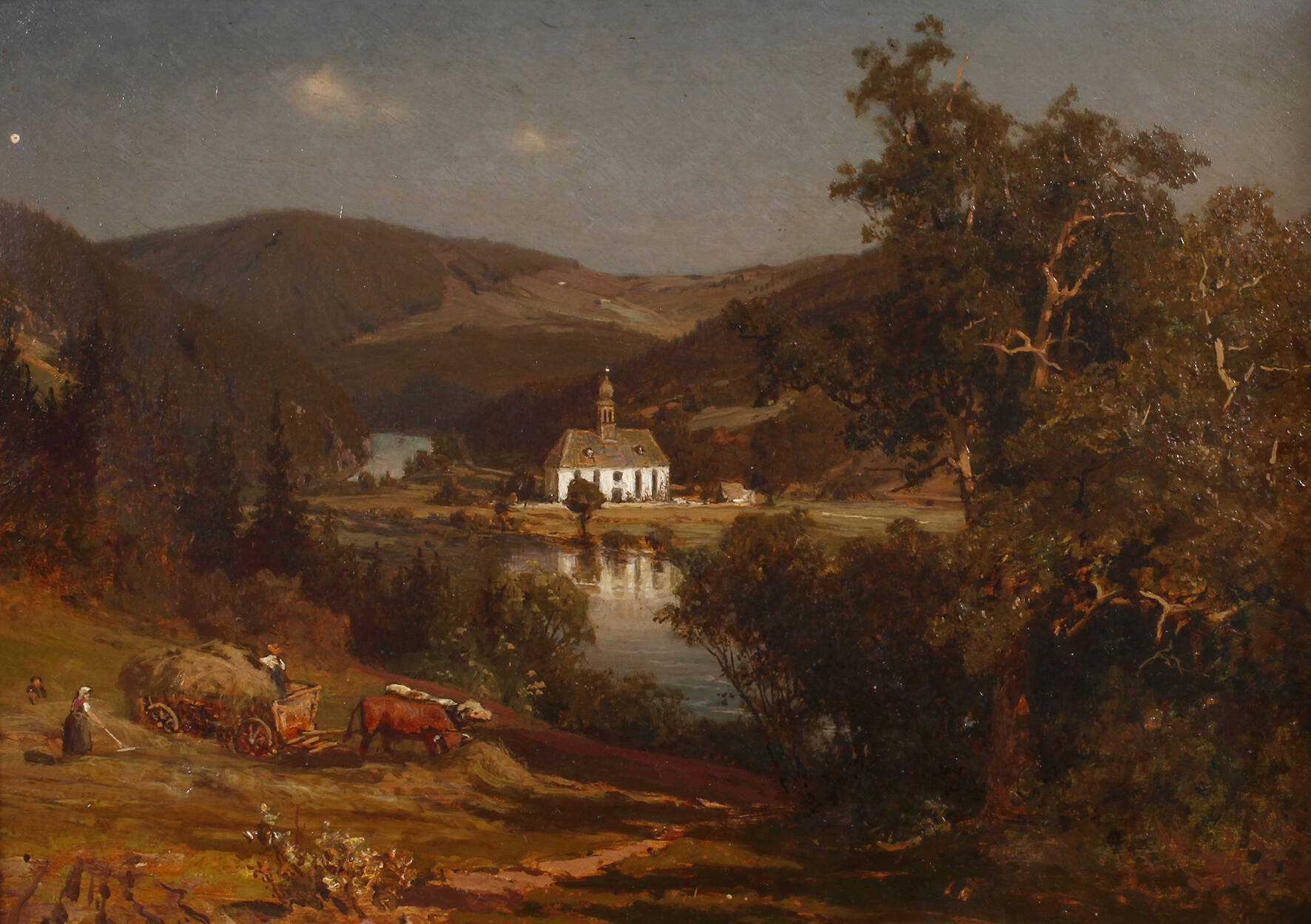 Olof Winkler, Kirche in Zelle im Erzgebirge