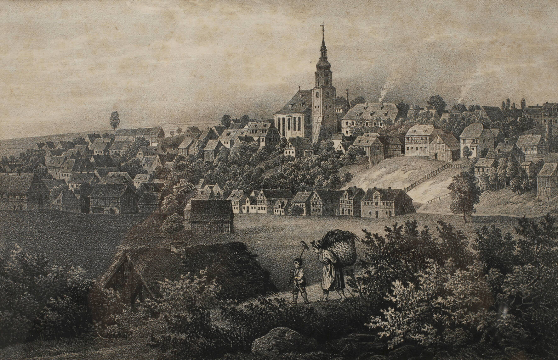 Carl August Anton Müller, Ansicht von Treuen