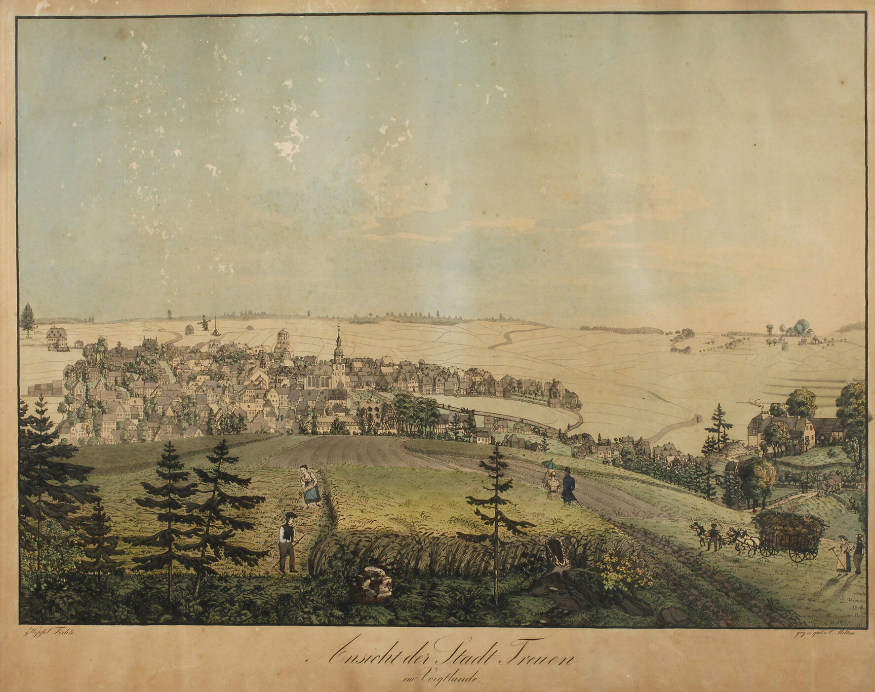 C. Meltzer, Ansicht von Treuen