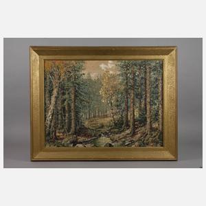 Theodor Emil Auerswald, Spätsommerliche Waldlichtung