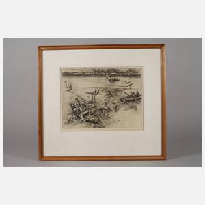 Christel Blume-Benzler, "Auf dem See"