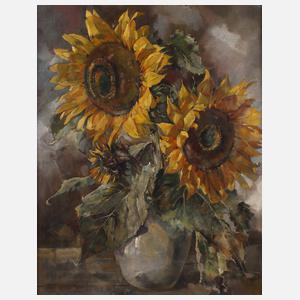 Friedrich Dietsch, Sonnenblumenstillleben