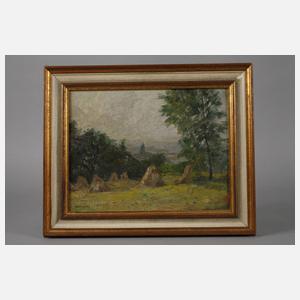 Emil Fröhlich, Landschaft bei Hohburg