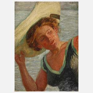 Walther Gasch, Frauenportrait