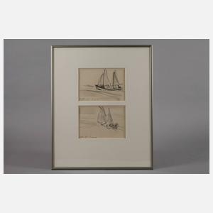 Hanns Georgi, Paar Bootsstudien