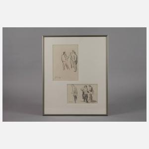 Hanns Georgi, Paar Figurenstudien