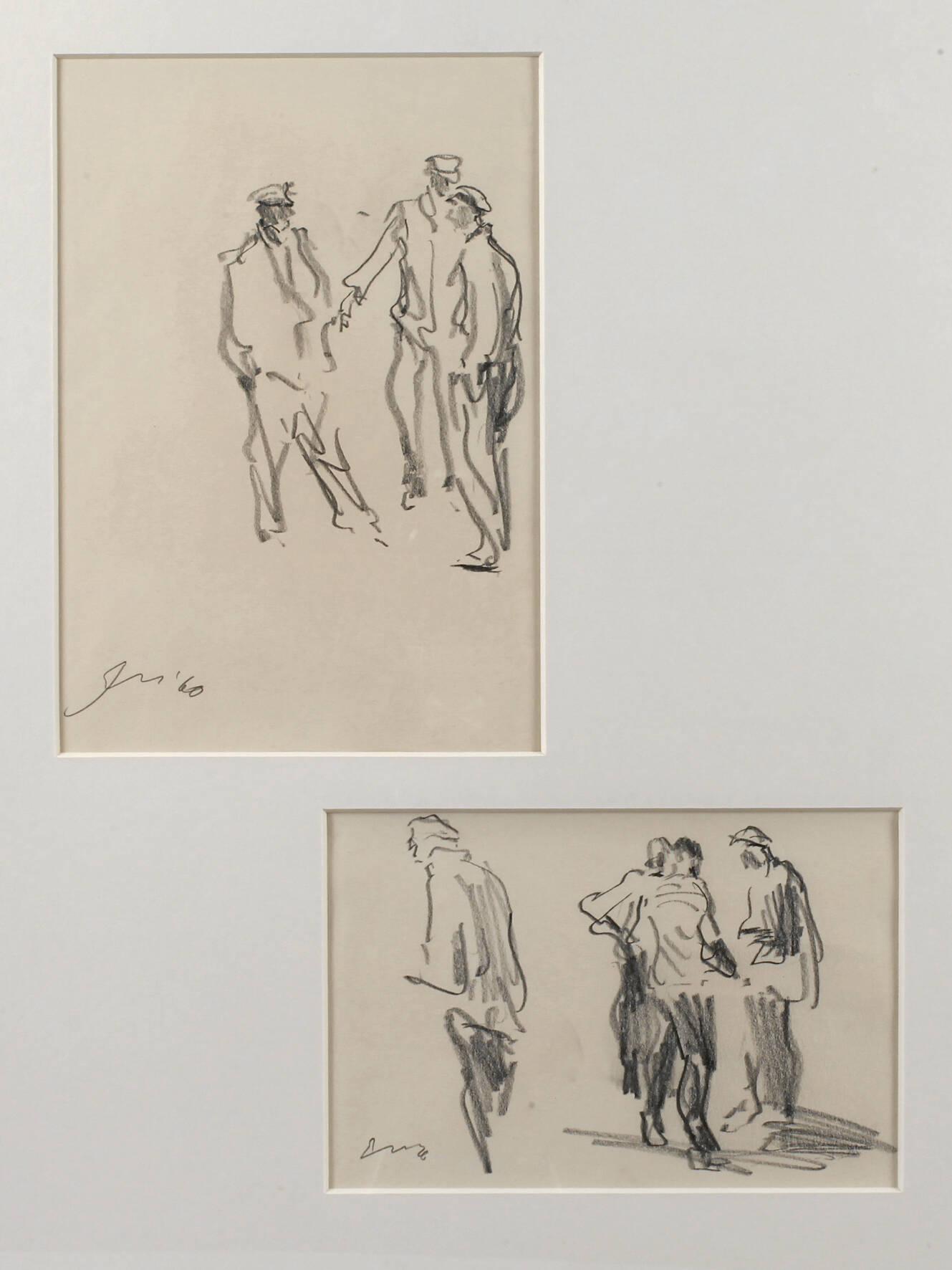 Hanns Georgi, Paar Figurenstudien