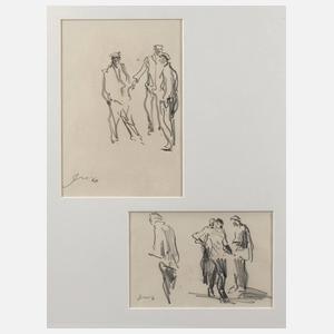 Hanns Georgi, Paar Figurenstudien