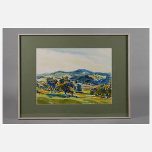 Hanns Georgi, Lichte Sommerlandschaft