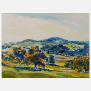 Hanns Georgi, Lichte Sommerlandschaft