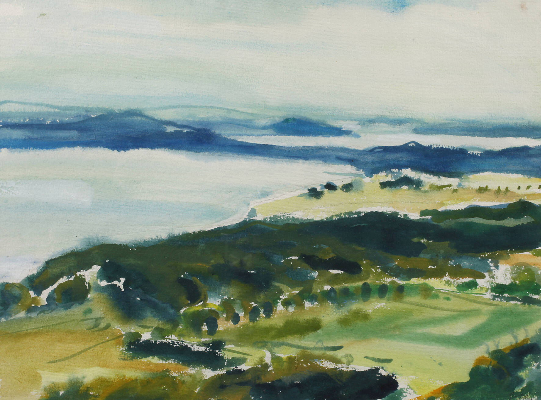 Hanns Georgi, Seenlandschaft