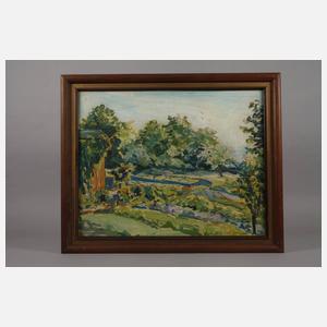 Dr. Hanns Georgi, Sommerlicher Garten