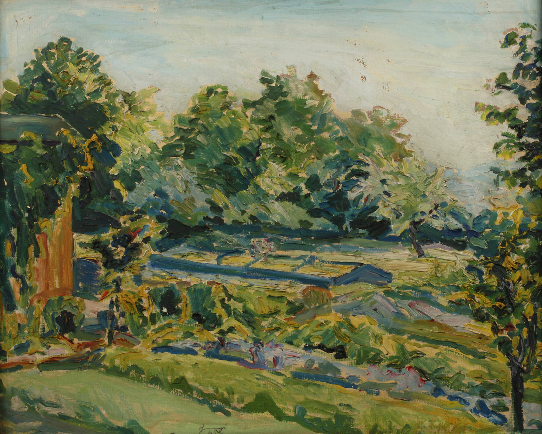 Dr. Hanns Georgi, Sommerlicher Garten