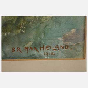 Max Heiland, Saale bei Wettin