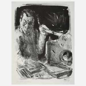 Bernhard Heisig, "Der Steindrucker"