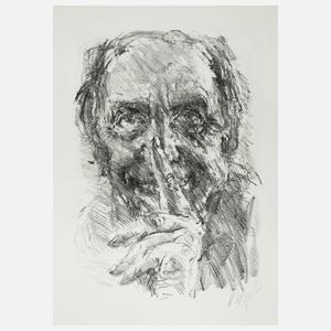 Bernhard Heisig, Selbst mit Zeigefinger