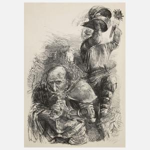 Bernhard Heisig, Ritter und Bauer