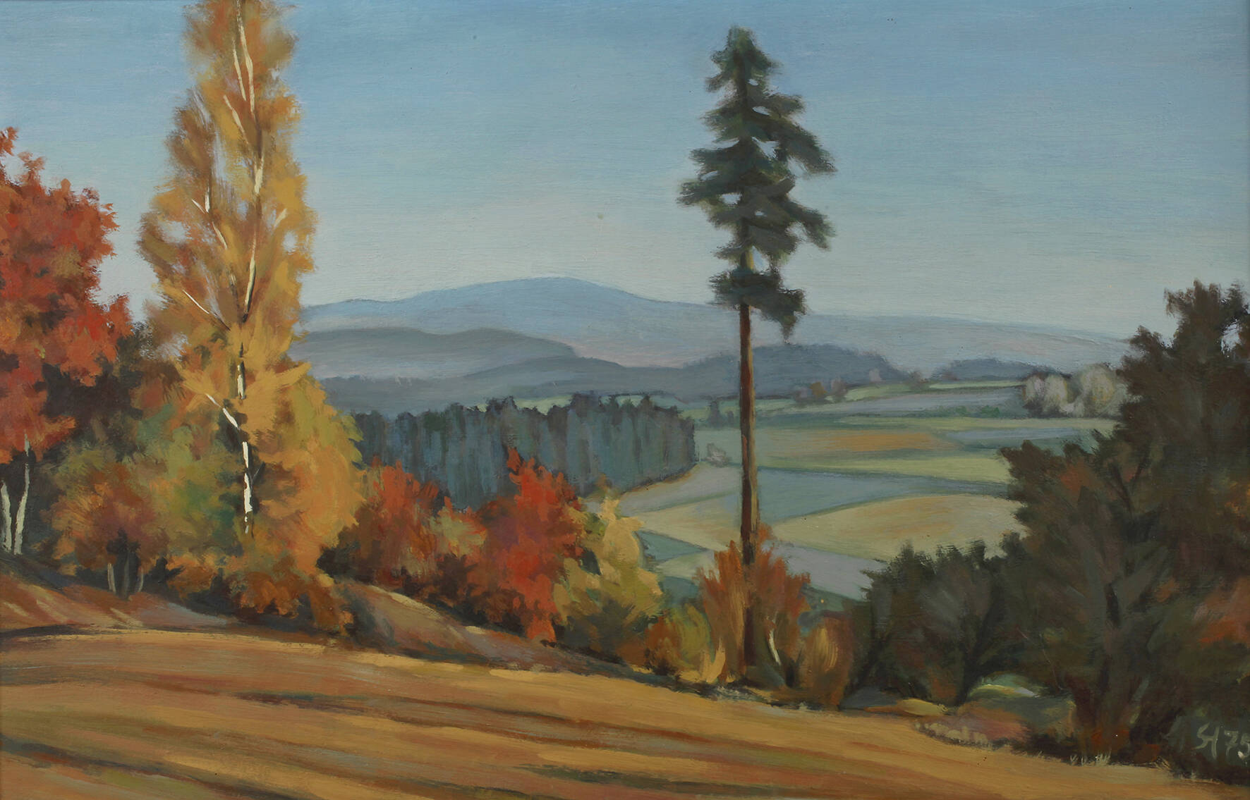 Siegfried Henze, Spätsommer im Vogtland