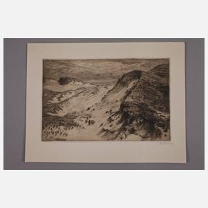 Prof. Bruno Héroux, "Dünenlandschaft"