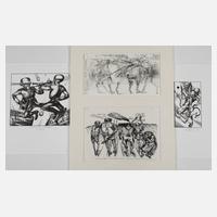 Karl-Georg Hirsch, Konvolut Arbeiten auf Papier111