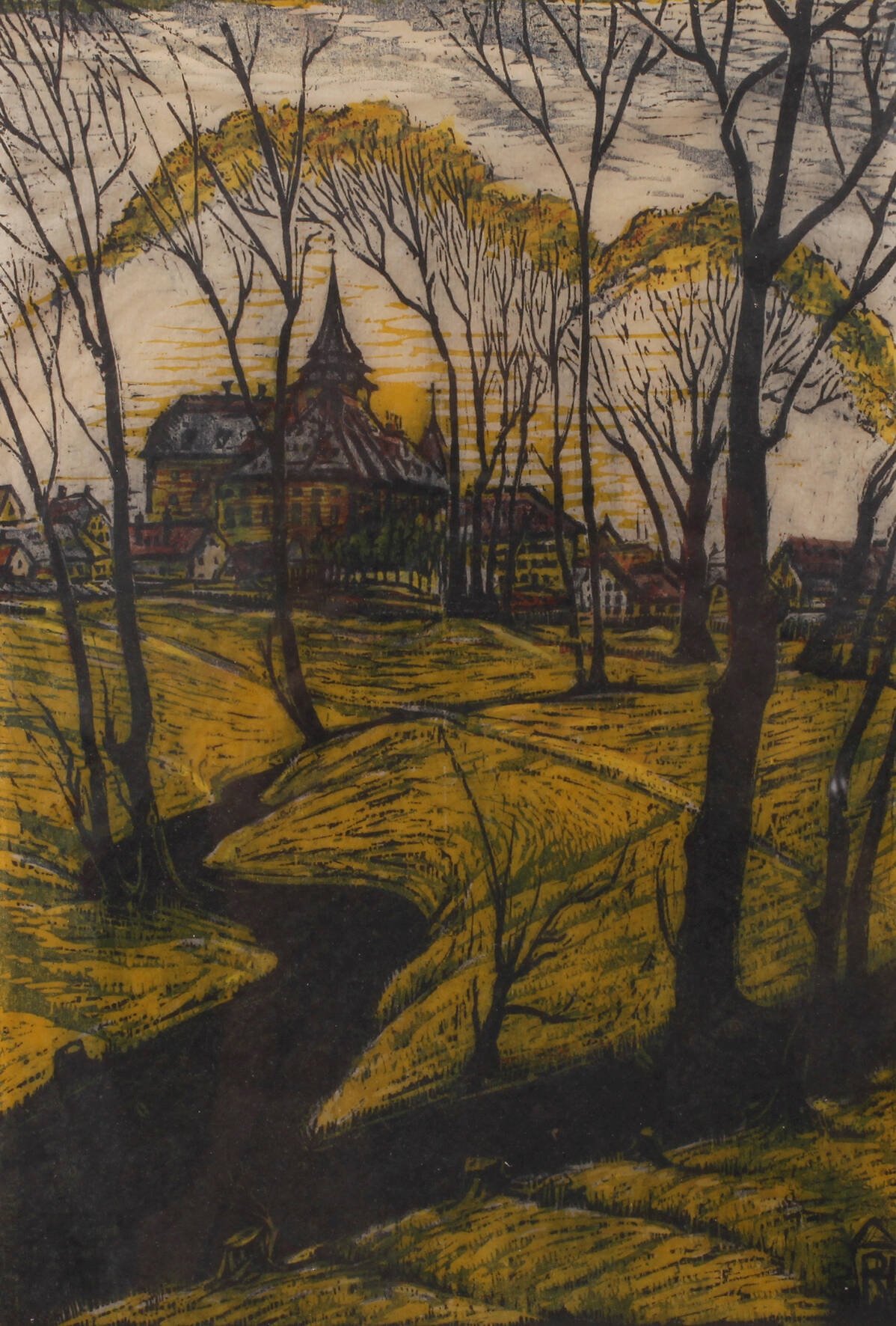 Rudolf Hirschberger, Mühltroff im Vogtland