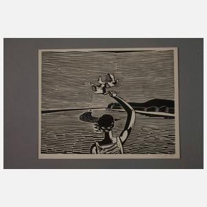 Prof. Wolfgang Mattheuer, "Wolgafahrt"