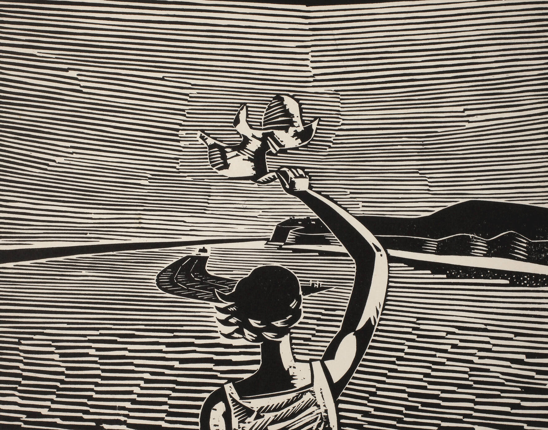 Prof. Wolfgang Mattheuer, "Wolgafahrt"